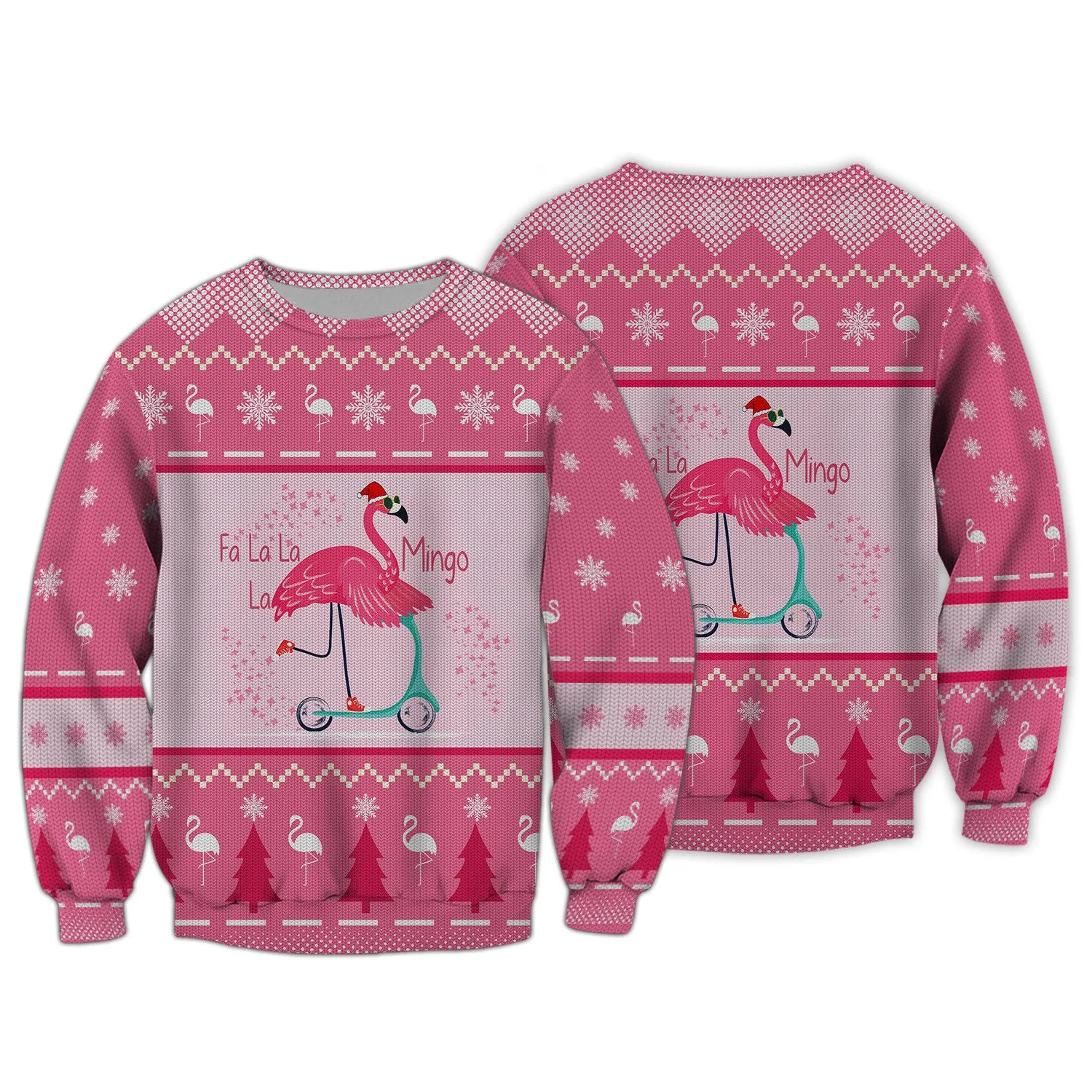 Flamingo Christmas, Flamingo Christmas Shirt, Flamingo Sweatshirt Hoodie Shirt