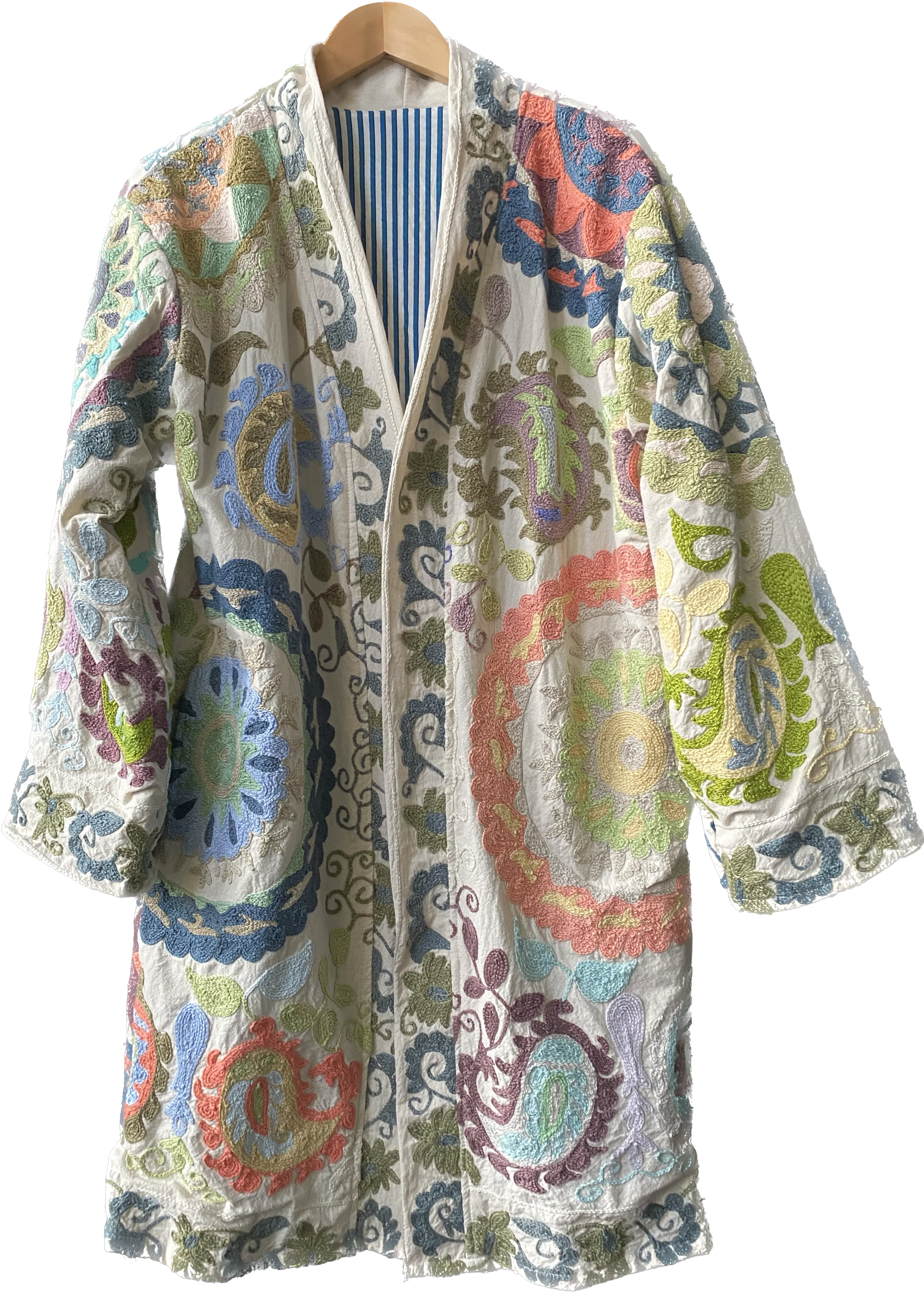 Hand Embroidered Coat
